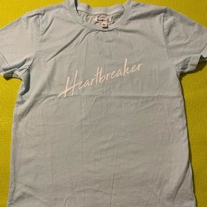 Vintage Style Light Blue Billabong x Elle T-Shirt